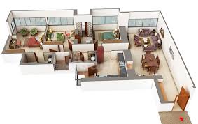 3 BHK Floor Plan